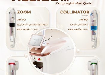 Khám Phá Công Nghệ Trị Liệu Hiện Đại Nhất: Helios 3 – Máy Xóa Xăm và Trị Nám Số Một Từ Hàn Quốc
