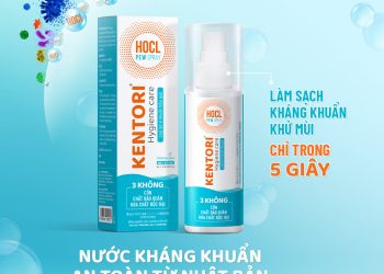 Kentori Hygiene Care – Giải pháp kiểm soát nhiễm khuẩn chuẩn y khoa 3 không từ Nhật Bản!